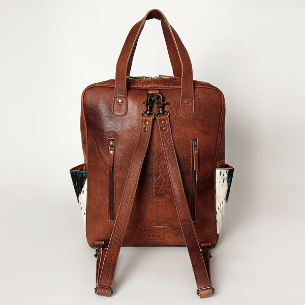 ADBG849 American Darling Handcrafted Hair-On Cowhide & Tooled Leather Western Backpack