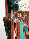 ADBG849 American Darling Handcrafted Hair-On Cowhide & Tooled Leather Western Backpack