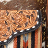 ADBG849 American Darling Handcrafted Hair-On Cowhide & Tooled Leather Western Backpack