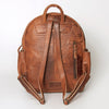 ADBG853 American Darling Hand Woven Saddle Blanket & Leather Western Backpack