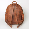 ADBG853 American Darling Hand Woven Saddle Blanket & Leather Western Backpack