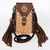 ADBGA243 American Darling Hair-On Cowhide Cell Phone Holder Genuine Leather