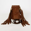 ADBGA243 American Darling Hair-On Cowhide Cell Phone Holder Genuine Leather