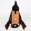 ADBGA243 American Darling Hair-On Cowhide Cell Phone Holder Genuine Leather