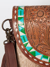 LC-ADBGZ616 Messenger Genuine Western Leather Women Bag