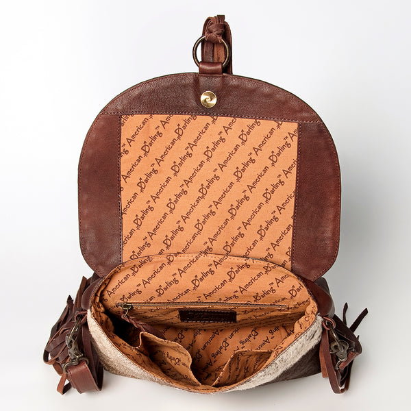 LC-ADBGZ616 Messenger Genuine Western Leather Women Bag