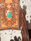 LC-ADBGZ619 Crossbody Hair-On Genuine Western Leather Women Bag