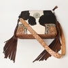 LC-ADBGZ623 Messenger Hair-On Genuine Western Leather Women Bag