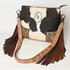 LC-ADBGZ623 Messenger Hair-On Genuine Western Leather Women Bag