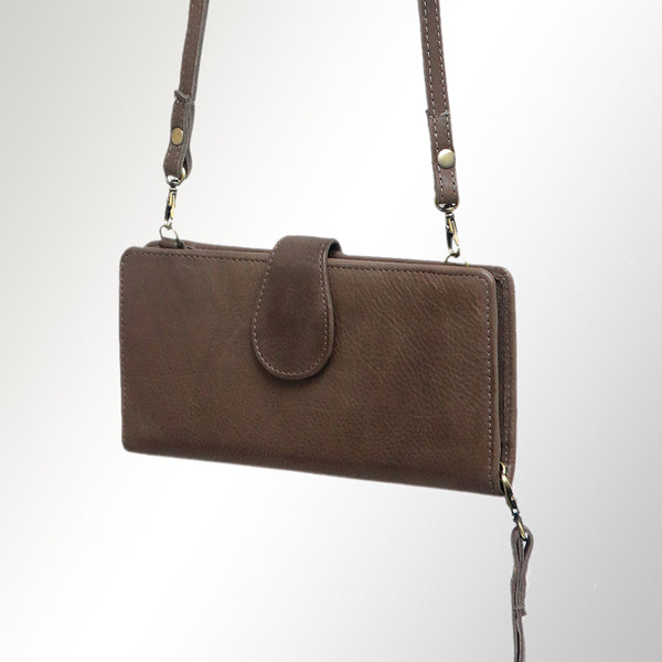 ADBGM113 Wristlet Genuine Western Leather Women Bag Ella