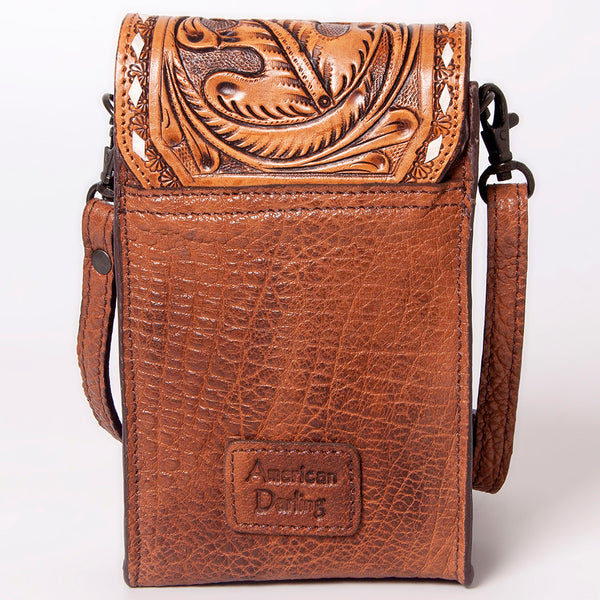 LC-ADBGZ326C Cellphone Holder Genuine Western Leather Women Bag