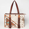 LC-ADBGZ201D Tote Hair On Genuine Western Leather Women Bag