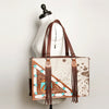 LC-ADBGZ201D Tote Hair On Genuine Western Leather Women Bag