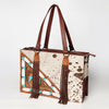 LC-ADBGZ201D Tote Hair On Genuine Western Leather Women Bag