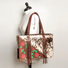 LC-ADBGZ201F Tote Hair On Genuine Western Leather Women Bag