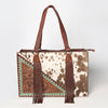 LC-ADBGZ201G Tote Hair On Genuine Western Leather Women Bag