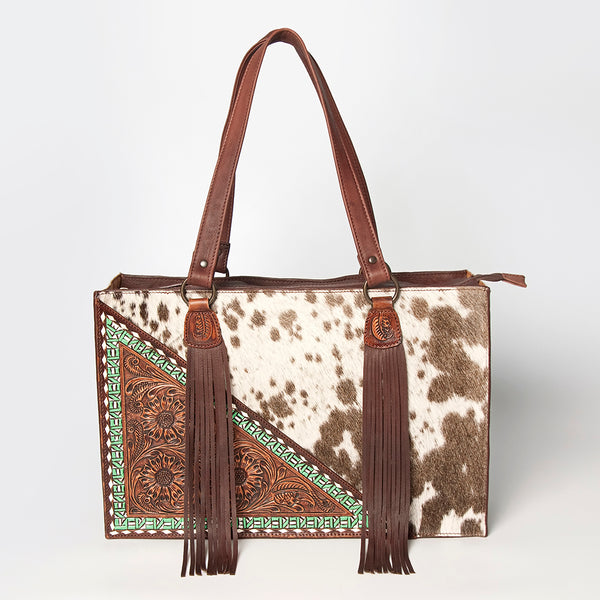 LC-ADBGZ201G Tote Hair On Genuine Western Leather Women Bag