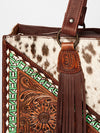 LC-ADBGZ201G Tote Hair On Genuine Western Leather Women Bag