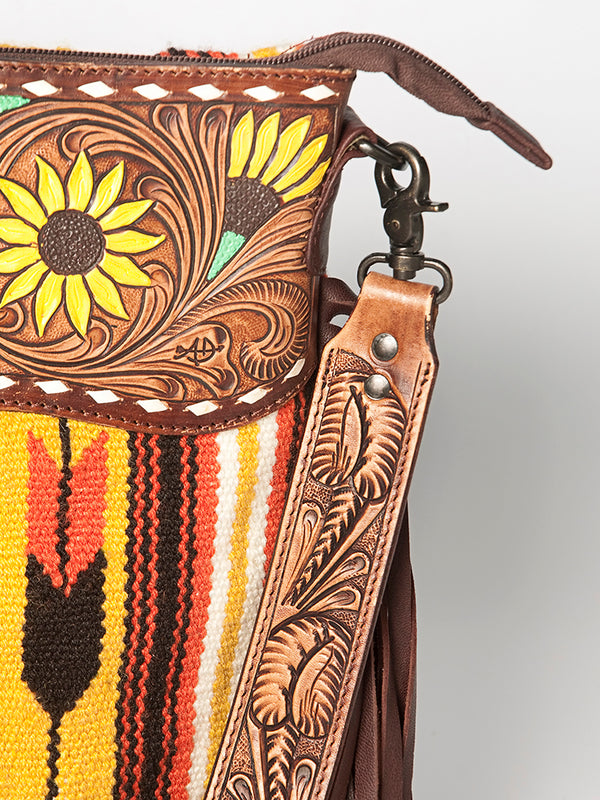LC-ADBGZ567A Crossbody Genuine Western Leather Women Bag