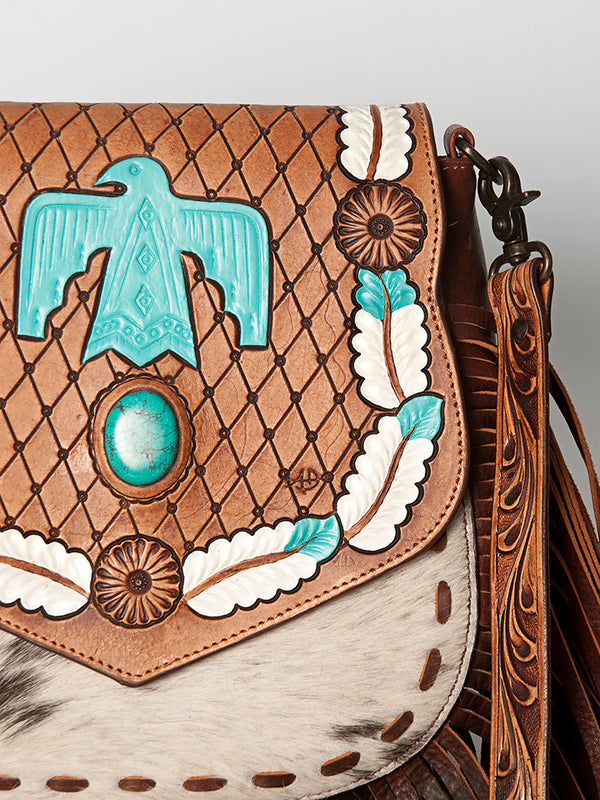 LC-ADBGZ479CMessenger Genuine Western Leather Women Bag