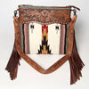 LC-ADBGZ238B Crossbody Genuine Western Leather Women Bag