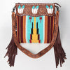 LC-ADBGZ236B Crossbody Genuine Western Leather Women Bag