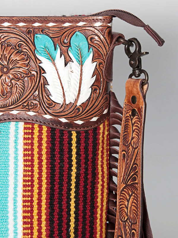LC-ADBGZ236B Crossbody Genuine Western Leather Women Bag