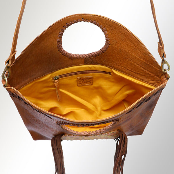 ADBGM257 Bucket Genuine Western Leather Women Bag
