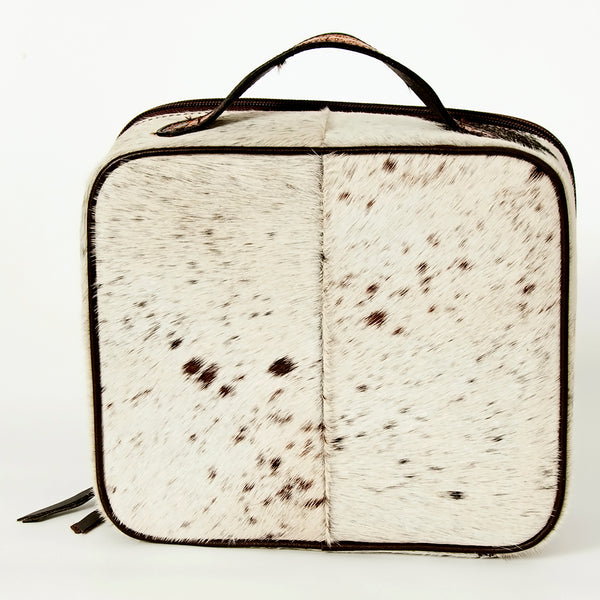 ADBGA225 American Darling Floral Tooled Leather Cowhide Jewelry Organizer Box