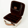 ADBGA225 American Darling Floral Tooled Leather Cowhide Jewelry Organizer Box