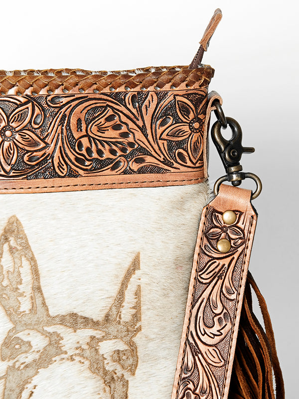 ADBGS192 Large Crossbody Genuine Western Leather Women Bag Cady