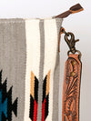 ADBG864 American Darling Hand Tooled & Hand Woven Saddle Blanket Large Cross body Bag