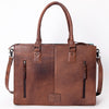 ADBG632 American Darling Hand Woven Saddle Blanket Western Leather Tote Bag