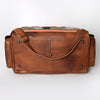ADBG605 American Darling Hand Woven Saddle Blanket Western Leather Duffel Bag