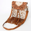 ADBGK134 Messenger Genuine Western Leather Women Bag Freda