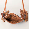 ADBG236 American Darling Western Cross body Bag with Hand Woven Saddle Blanket & Fringes
