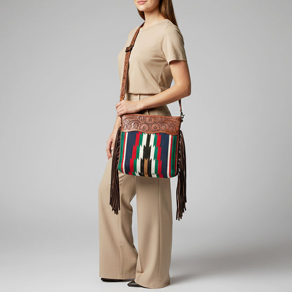 LC-ADBGZ570A Crossbody Genuine Western Leather Women Bag