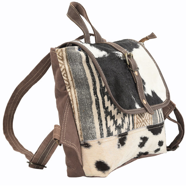 KB102 Backpack Upcycled Canvas Ladies Bag