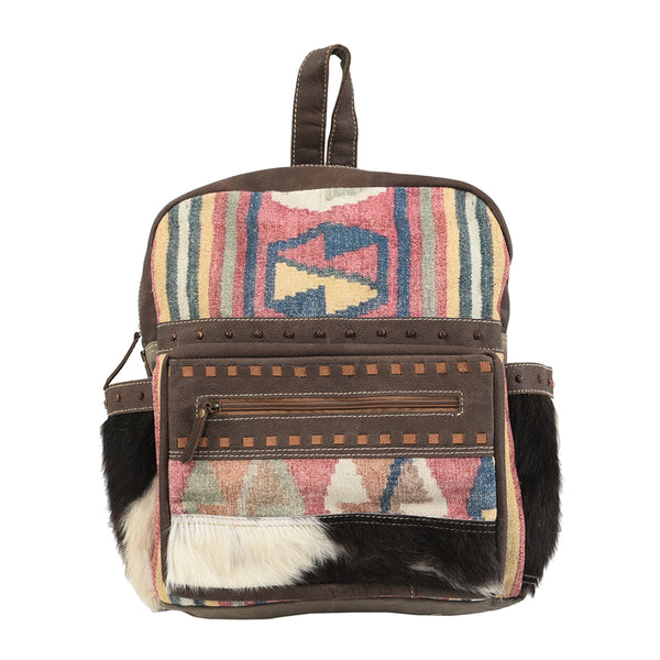 LC-KB105Backpack Upcycled Canvas Ladies Bag