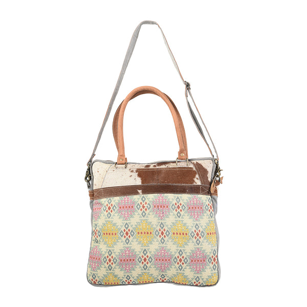 LC-KB109 Tote Upcycled Canvas Ladies Bag