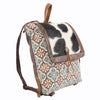 LC-KB111Backpack Upcycled Canvas Ladies Bag