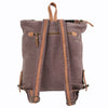 LC-KB111Backpack Upcycled Canvas Ladies Bag