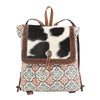 LC-KB111Backpack Upcycled Canvas Ladies Bag