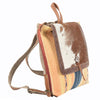 KB112 Backpack Upcycled Canvas Ladies Bag