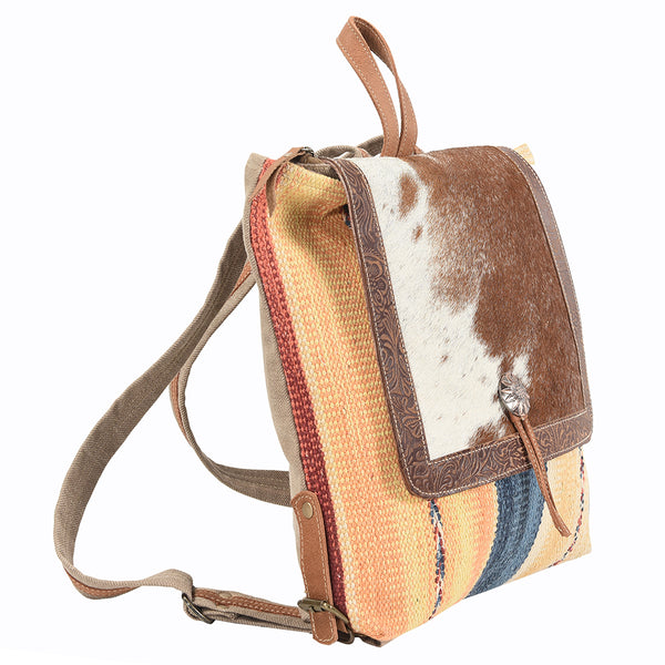 KB112 Backpack Upcycled Canvas Ladies Bag