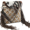 LC-KB117Crossbody Upcycled Canvas Ladies Bag