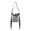 LC-KB117Crossbody Upcycled Canvas Ladies Bag