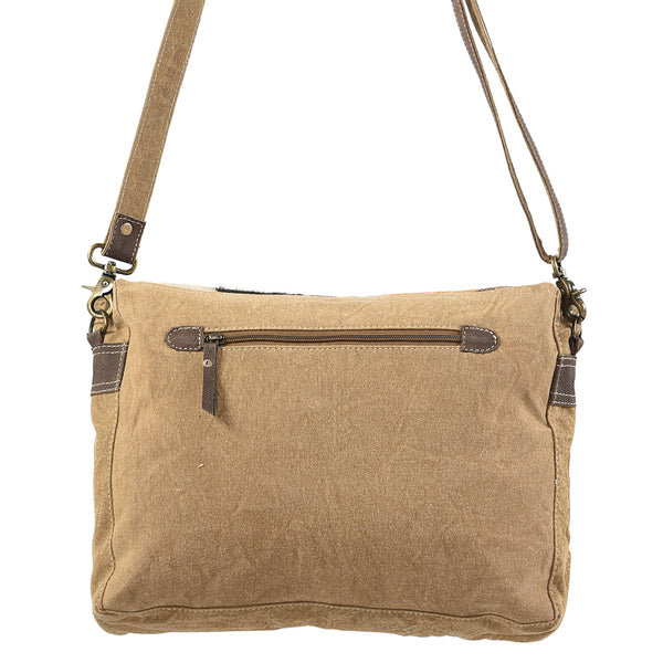 LC-KB126 Crossbody Upcycled Canvas Ladies Bag