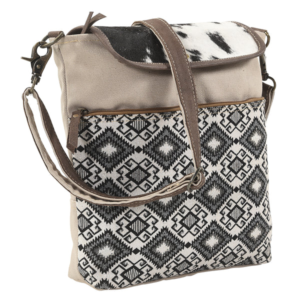 LC-KB129 Crossbody Upcycled Canvas Ladies Bag