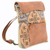 LC-KB132Backpack Upcycled Canvas Ladies Bag